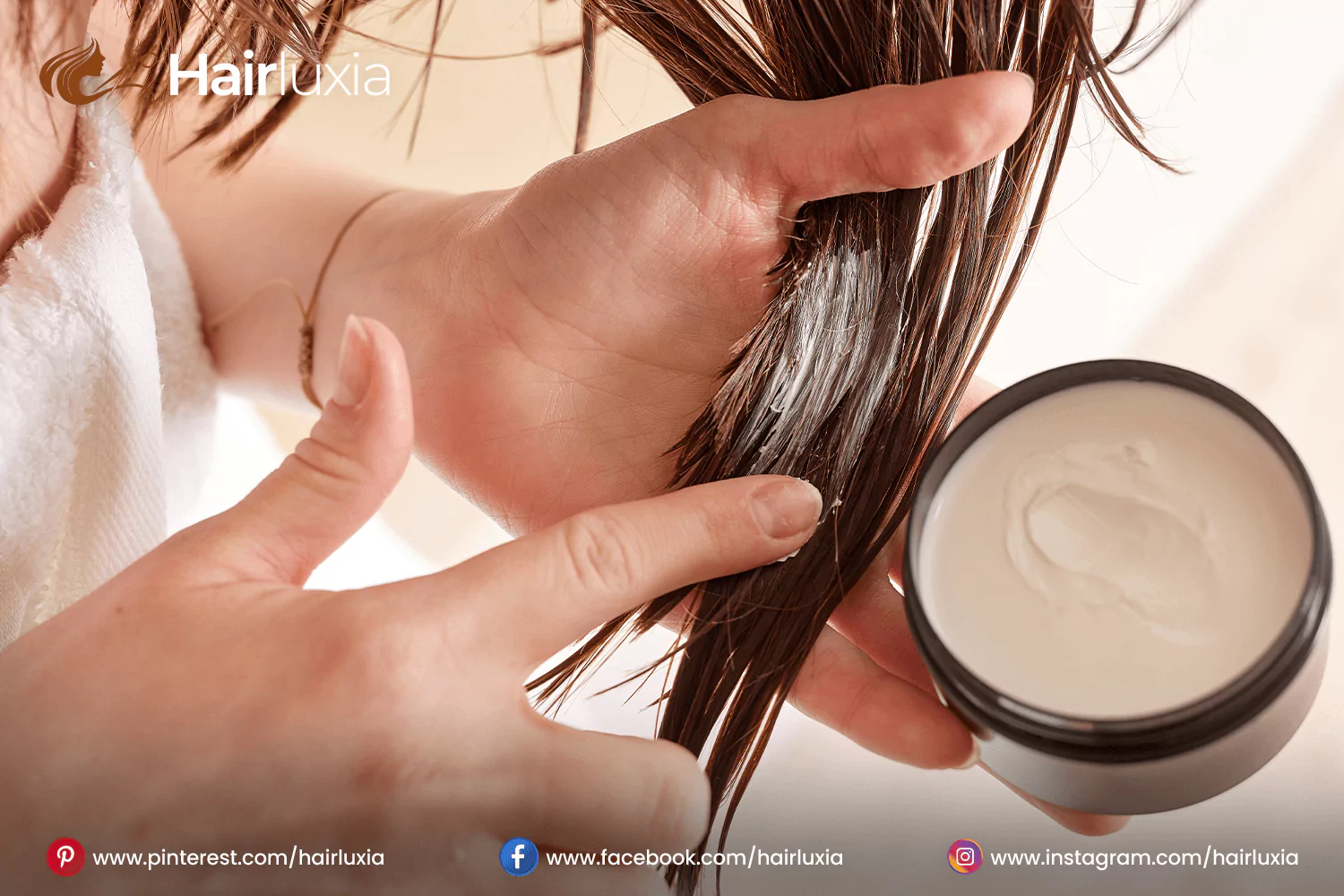 how to apply momori peach hair cream on your hair
